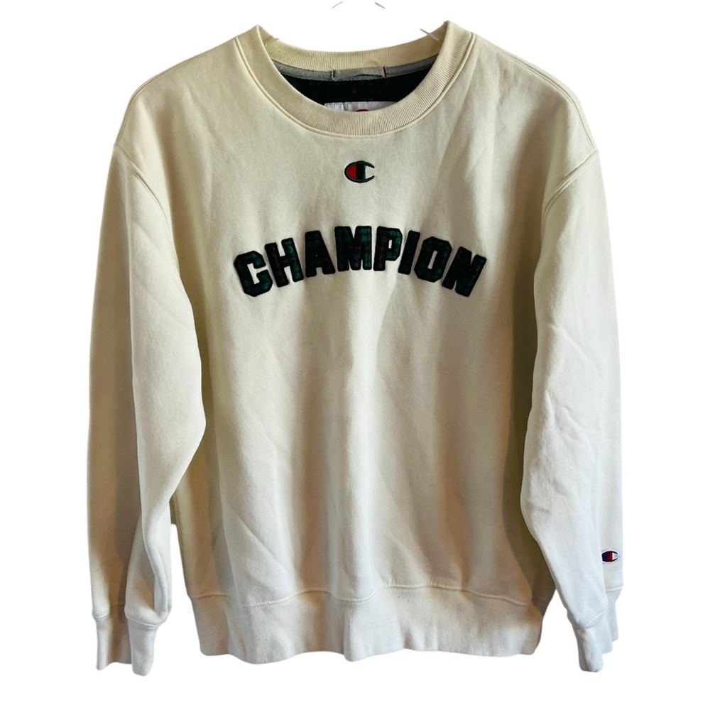 Champion Cream Crewneck Sweatshirt
